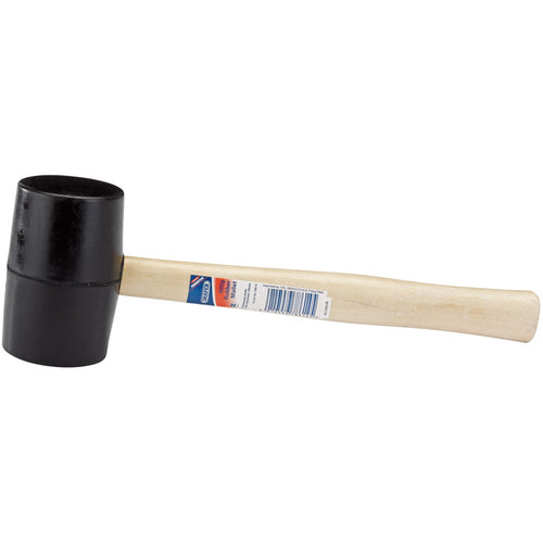 Draper Tools Rubber Mallet With Hardwood Shaft (620G - 24oz) DRA78614