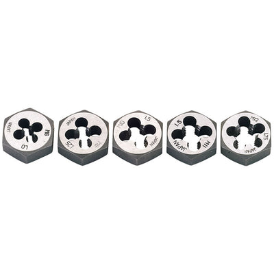 Draper Tools Metric Hexagon Die Nut Set (5 Piece) DRA79198