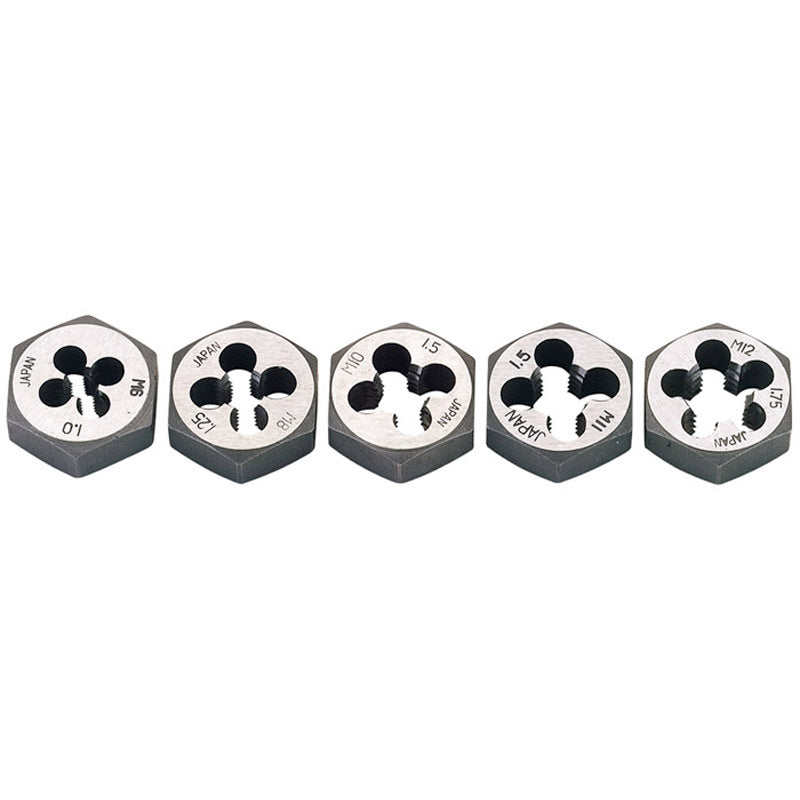 Draper Tools Metric Hexagon Die Nut Set (5 Piece) DRA79198