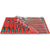 KC Tools 80090 36 PIECE HDFI TRAY METRIC