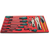 KC Tools 80098 18 PIECE HDFI TRAY METRIC