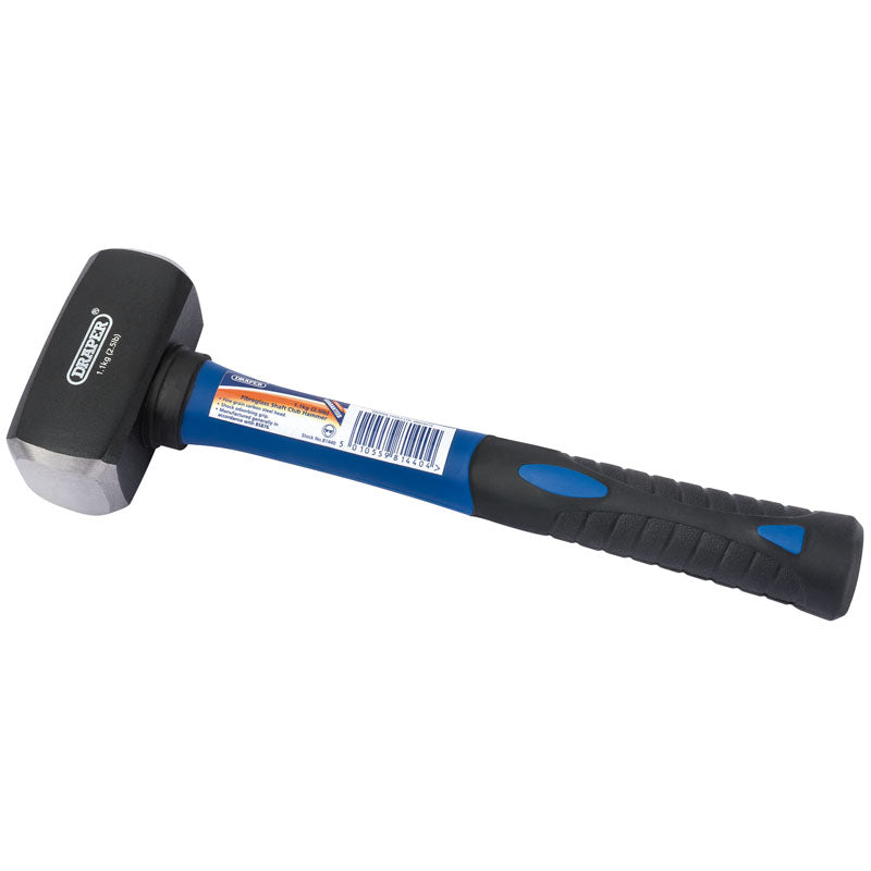 Draper Tools Fibreglass Shaft Club Hammer (1kg - 2.2lb) DRA81440