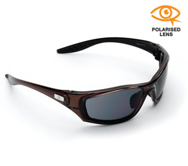 PROCHOICE Mercury Smoke Polarised Safety Glasses - 8212
