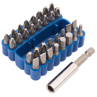 Draper Tools Screwdriver and Magnetic Bit Holder Set (33 Piece) DRA82386