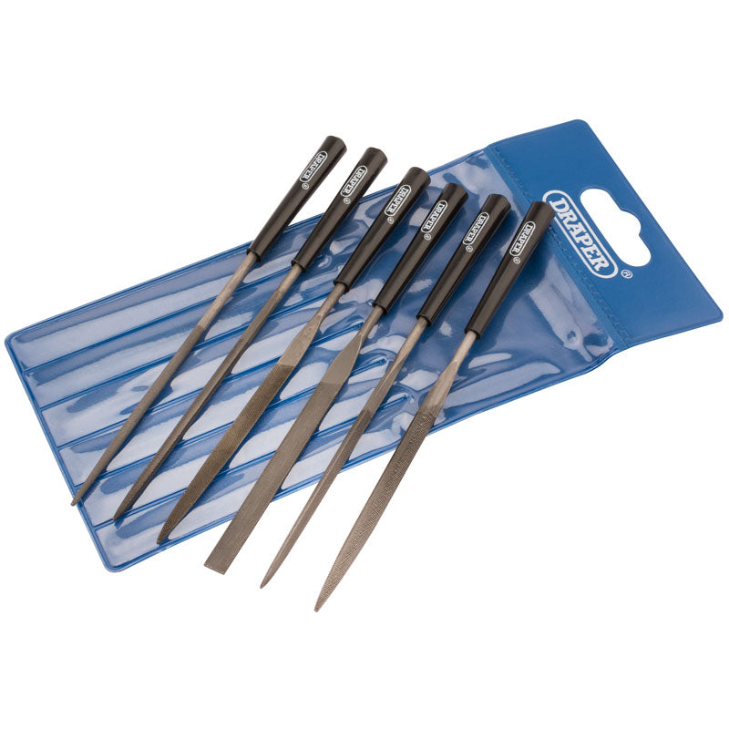 Draper Tools 140mm Needle File Set (6 Piece) DRA82577