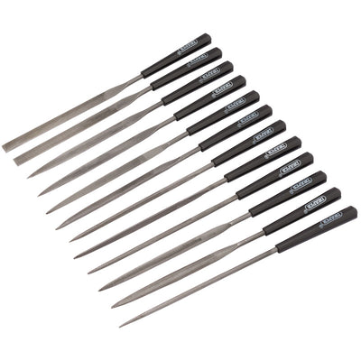 Draper Tools 140mm Needle File Set (12 Piece) DRA82640