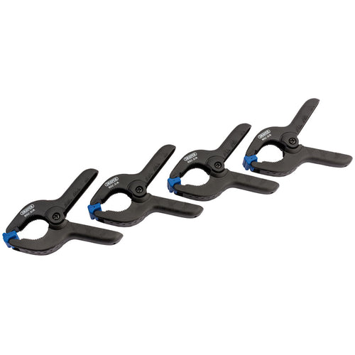Draper Tools 40mm Capacity Spring Clamp Set (4 Piece) DRA82777