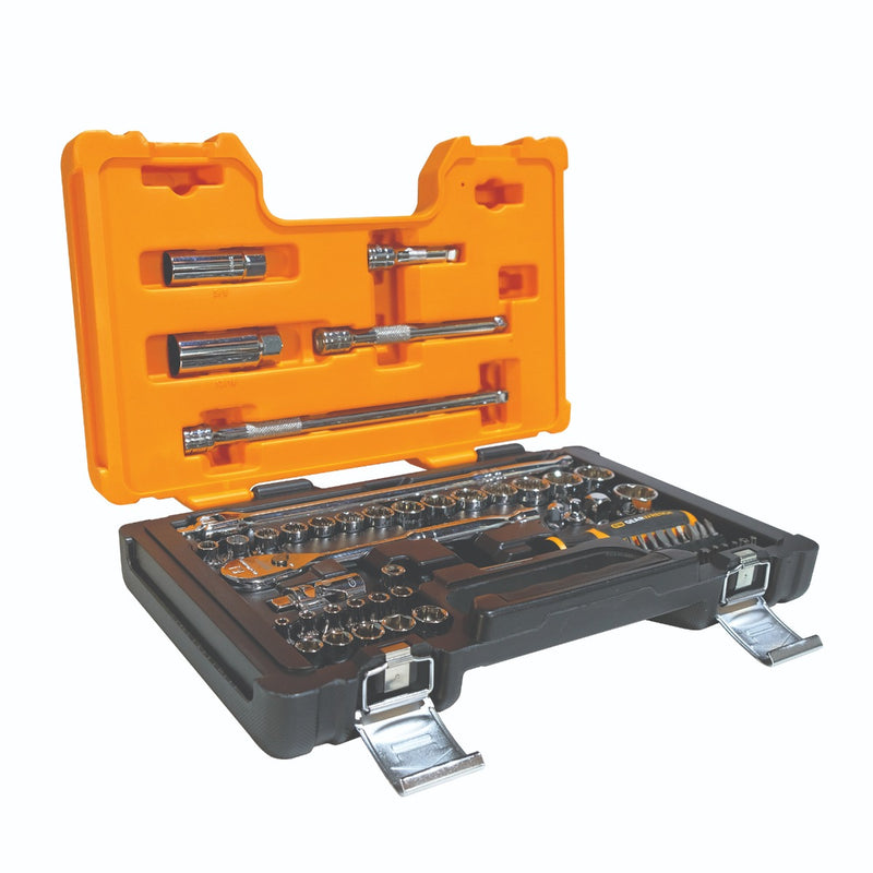 GEARWRENCH 57 PCE 1/4 & 3/8 MET & SAE SOCKET SET 83068N