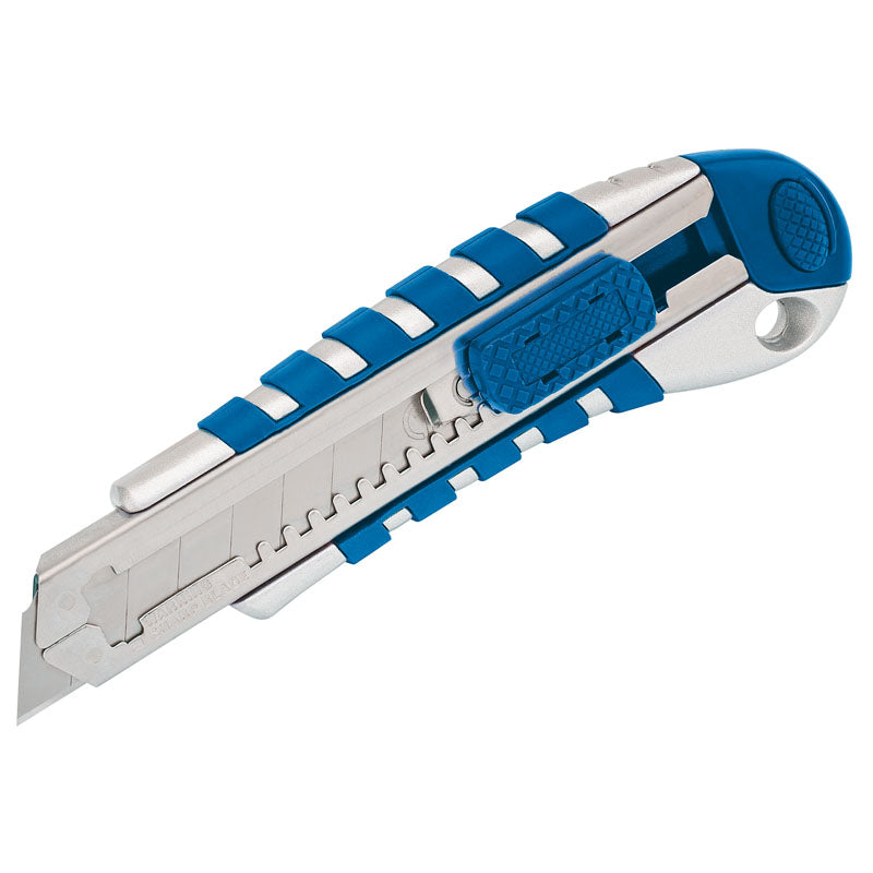 Draper Tools Expert 18mm Soft Grip Retractable Knife with Seven Segment Blade DRA83436