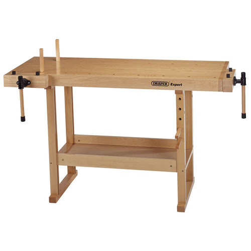 Draper Tools Heavy Duty Carpenters Workbench (1495 x 655 x 840mm) DRA83724
