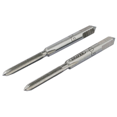 Draper Tools 3mm Coarse Hand Taps Taper and Plug DRA83795