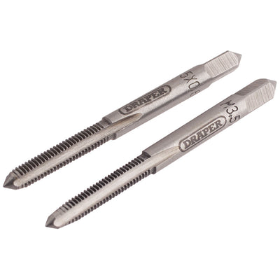 Draper Tools 3.5mm Coarse Hand Taps Taper and Plug DRA83796
