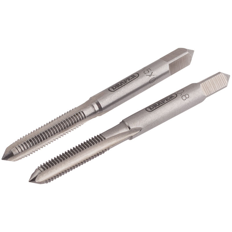 Draper Tools 5mm Coarse Hand Taps Taper and Plug DRA83798