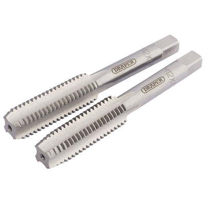 Draper Tools 12mm Coarse Hand Taps Taper and Plug DRA83802