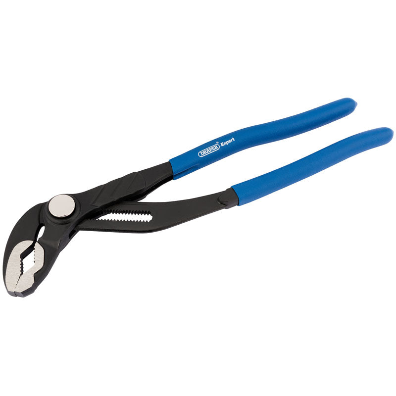 Draper Tools Expert 300mm Push Button Heavy Duty Waterpump Pliers DRA84449