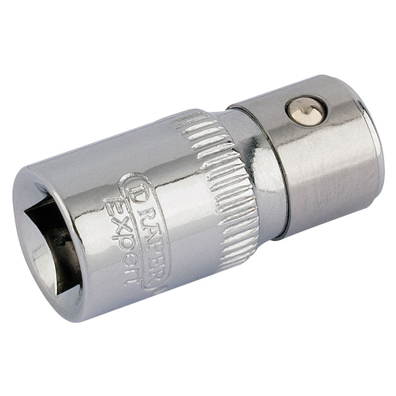 Draper Tools 1/4 Square Drive x 1/4 Hexagon Screwdriver Bit Holding Socket DRA85125