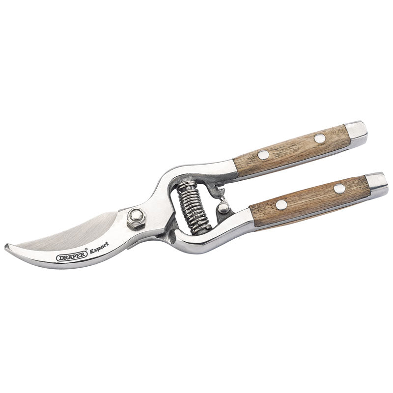 Draper Tools Bypass Secateurs with Ash Handles (210mm) DRA85188