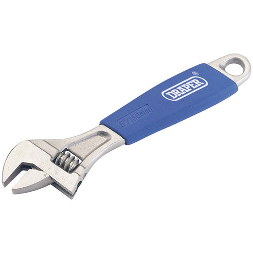 Draper Tools 150mm Soft Grip Adjustable Wrench DRA88601