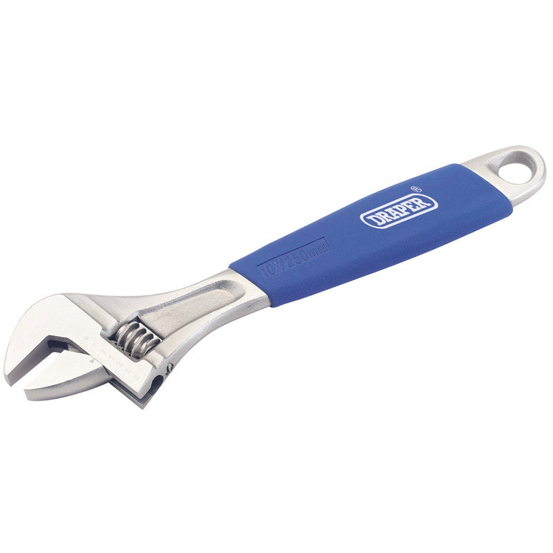 Draper Tools 250mm Soft Grip Adjustable Wrench DRA88603