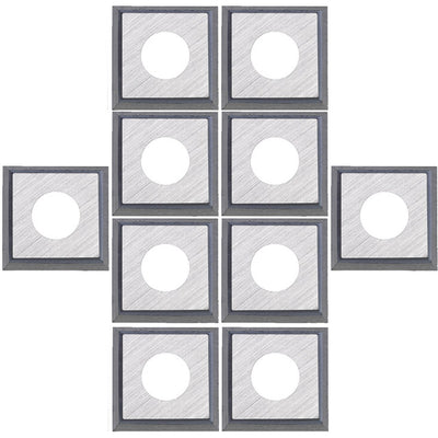 14.2mm x 14.2mm x 2mm Square 2 Sided TCT Insert Blade (10Pce) suit Spiral Cutter Head by Toughcut