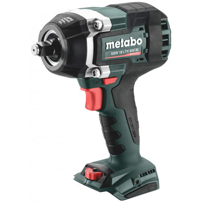 Metabo 18 LTX 800 BL SSW Li-ion Cordless Brushless 1/2 - Ã‚Â½ Square Drive Mid Torque Impact Wrench - Bare Unit
