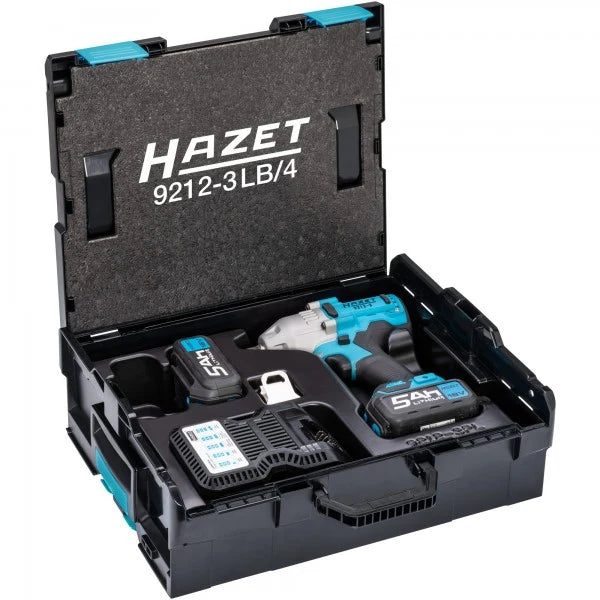 HAZET 1/2in Cordless Impact Wrench Kit 700Nm 9212-3LB/4
