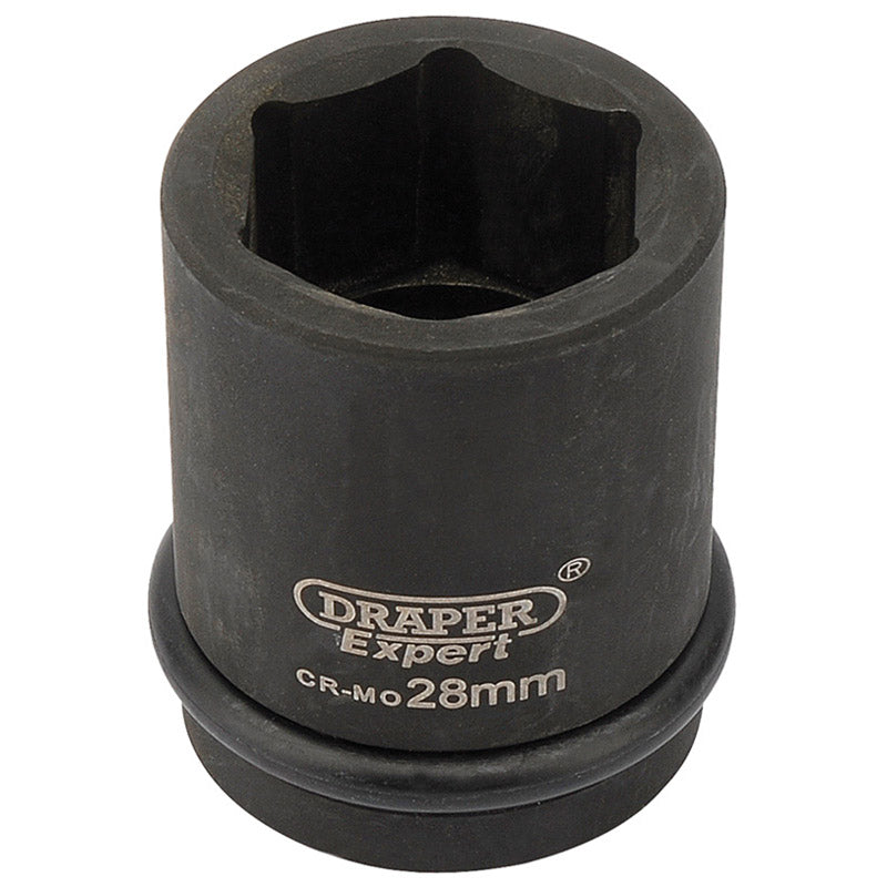 Draper Tools Expert 28mm 3/4 Square Drive Hi-Torq® 6 Point Impact Socket DRA93241