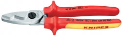 Knipex 95 16 200 Cable Shears with twin cutting edge