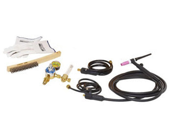 BOSS Heavy Duty TIG Torch Welder Gun &  Accessory Combo Kit 9517FVTnoesk