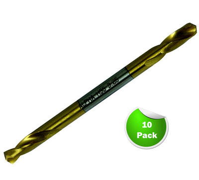 ALPHA Premium Double Ended Drill Bit 10 pack-No.30 1/8
