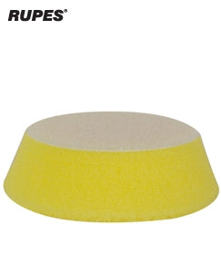 RUPES 9.DA70M iBrid 70mm Foam Polishing Pads - 4 Pack Yellow Fine
