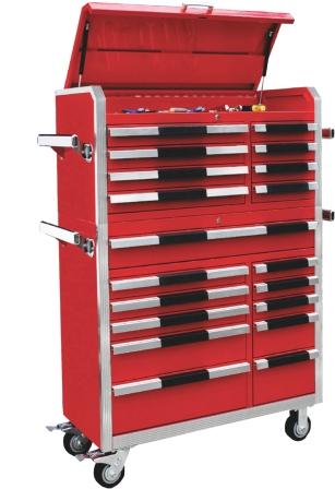 VEK Tools a01112 Widebody 19Drawer Roller Cabinet & Tool Chest Combo