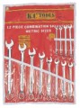 KC Tools KCA13334 12PC COMBINATION SPANNER SET