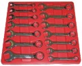 KC Tools KCA13502 14PC STUBBY COMBINATION SPANNER SET