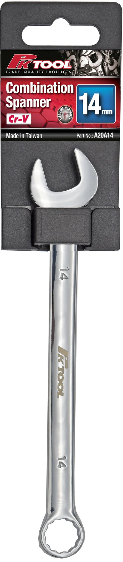 PK Tools 14mm Combination Spanner - A20A14