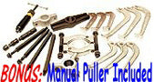 KC PRO AM 10 TONNE MULTI FUNCTION HYDRAULIC PULLER KIT KC10702