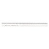 Toledo SE600  Aluminium Rules - Straight Edges Bevelled One Edge 600MM
