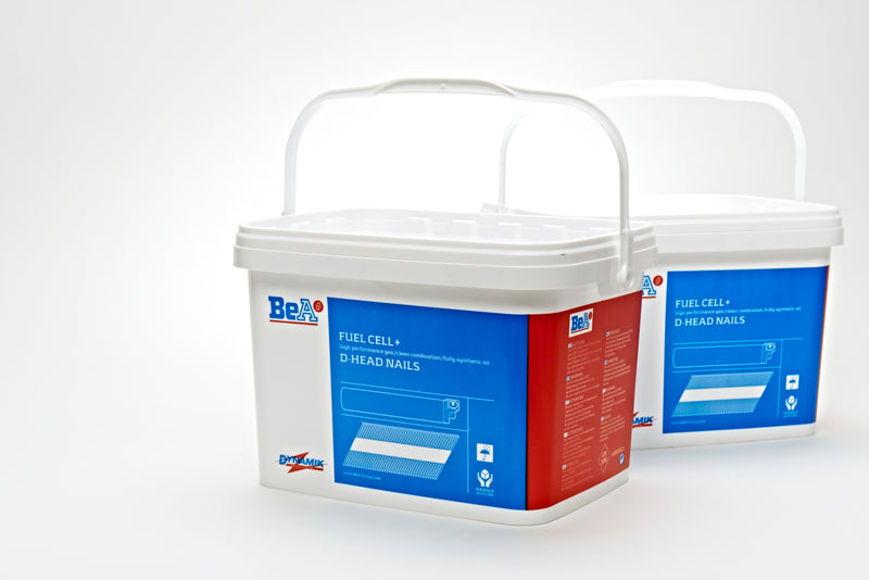 BeA D Head Framming Gun Nails With Gas-QTY 3000 Nails & 3 Gas Cells 43260-5