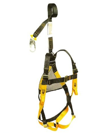 BEAVER Roofers Full Body Safety Roofing Harness & 2m Absorbing Lanyard Kit BHO1151