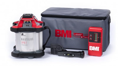BMI Nautilus IPX7 Construction Laser Level Kit 64803ah