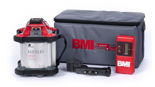 BMI Nautilus IPX7 Construction Laser Level Kit 64803ah