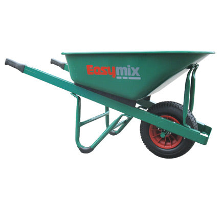 EASYMIX w800s Contractors WheelBarrow-Heavy Duty