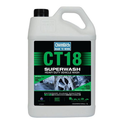 CHEMTECH CT18 SUPERFOAM HEAVY DUTY WASH CLEANER & DEGREASER 5L -ATD