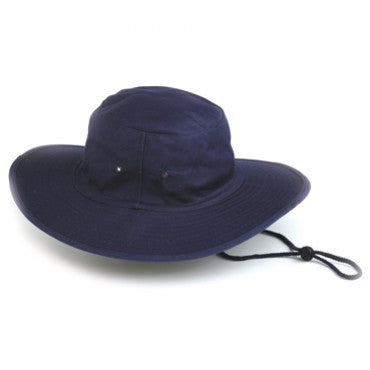 PRO CHOICE Canvas Sun Hat- Blue / Large- CSHB