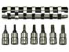 Teng Tools M1408TX 7 Piece  TX Sockets On A Clip Rail - BD