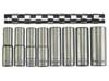 Teng Tools M1208-6 8 Piece  Drive Deep Metric Sockets On A Clip Rai