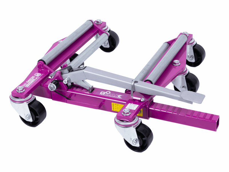 GoJak Ratchet Vehicle Positioning Jack to 2957kg Tire widths to 20