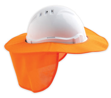 PRO CHOICE Detachable Hard Hat Brim-Orange HHBO