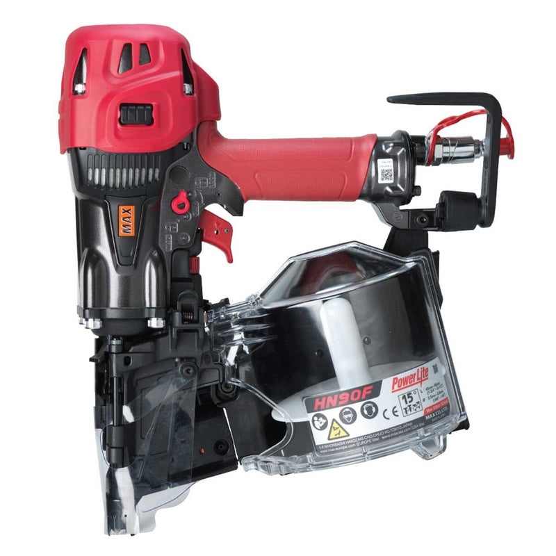 MAX PowerLiteÃƒâ€šÃ‚Â® High Pressure Framing Coil Nailer up to 3-1/2