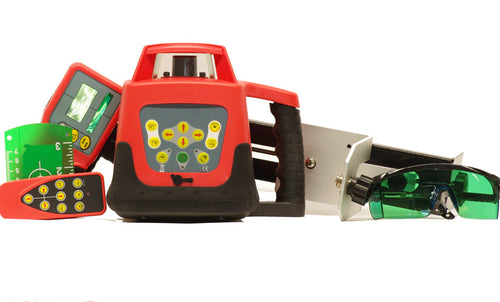 TUF Laser Green Beam Rotary Laser Level Kit RHVP500G